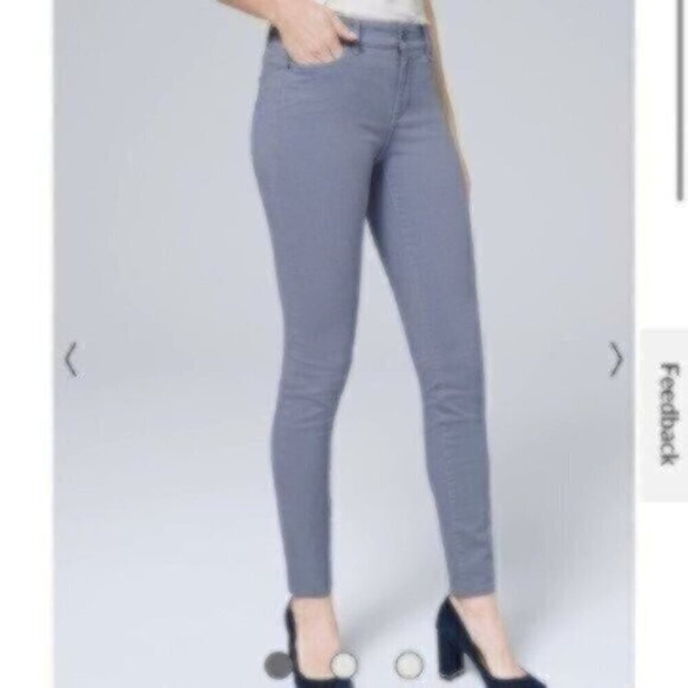 NWT White House Black Market Mid-Rise Skinny Ankle Jeans